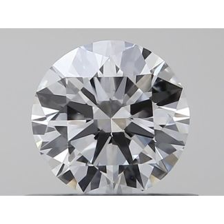 0.4 Carat Round F VVS2 VG EX GIA Natural Diamond