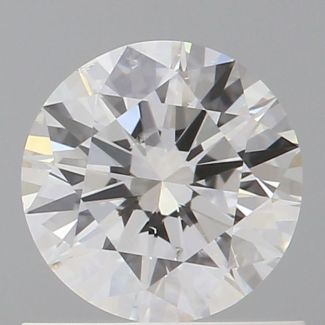 0.8 Carat Round F SI1 EX GIA Natural Diamond