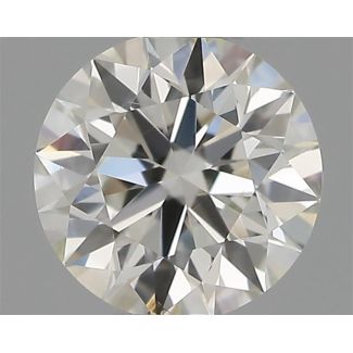 0.34 Carat Round G VS2 EX IGI Natural Diamond