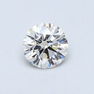 0.4 Carat Round I VS1 EX VG GIA Natural Diamond