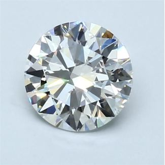 1.41 Carat Round E VVS1 EX GIA Natural Diamond