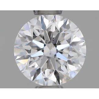 0.54 Carat Round E VS2 EX GIA Natural Diamond