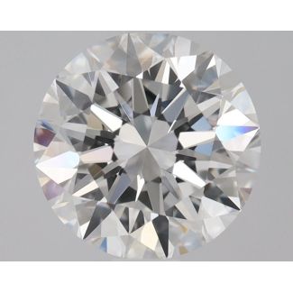 1.0 Carat Round E VVS2 EX GIA Natural Diamond