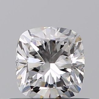 0.50 Carat Cushion Modified F SI1 - EX VG GIA Natural Diamond