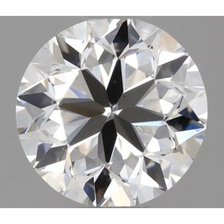 0.53 Carat Round E VS2 VG GIA Natural Diamond