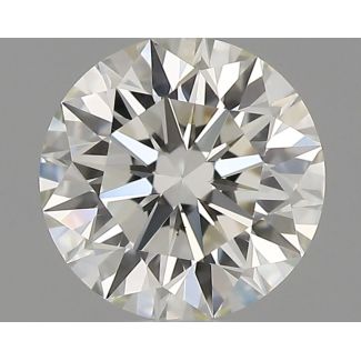 0.61 Carat Round K VS1 EX GIA Natural Diamond