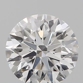 0.5 Carat Round E VS2 EX GIA Natural Diamond