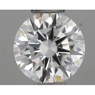 0.31 Carat Round G VVS1 EX IGI Natural Diamond