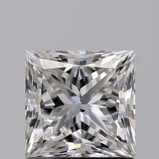 1.13 Carat Princess H SI1 - EX VG GIA Natural Diamond