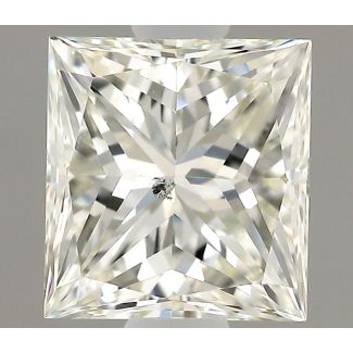 0.53 Carat Princess H SI1 - VG IGI Natural Diamond