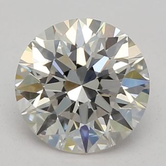 0.76 Carat Round F VS1 EX GIA Natural Diamond