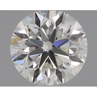 0.5 Carat Round H VVS1 VG EX GIA Natural Diamond