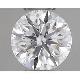 0.18 Carat Round D IF EX GIA Natural Diamond