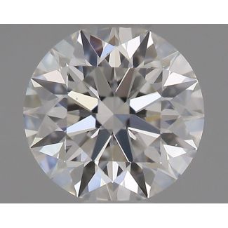 0.36 Carat Round E VVS1 EX GIA Natural Diamond