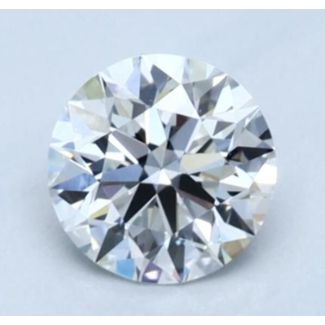 0.4 Carat Round E VS1 EX GIA Natural Diamond