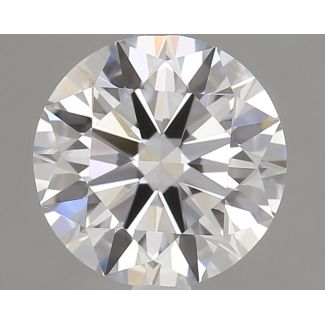 1.0 Carat Round D VVS2 EX GIA Natural Diamond