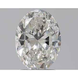 1.9 Carat Oval H VS1 - EX VG GIA Natural Diamond