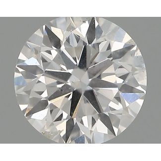 0.3 Carat Round D SI2 EX IGI Natural Diamond