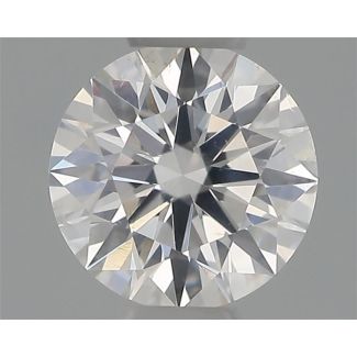 0.31 Carat Round F SI1 EX VG GIA Natural Diamond