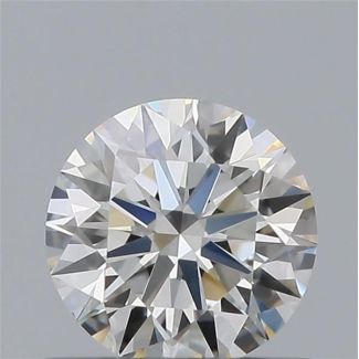 0.52 Carat Round G VVS2 EX IGI Natural Diamond