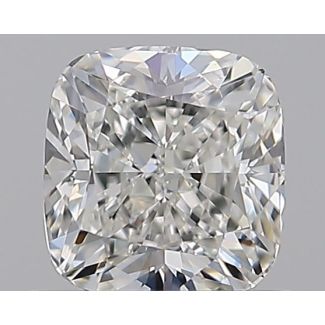 0.72 Carat Cushion Brilliant H VVS1 - EX VG GIA Natural Diamond