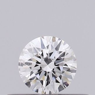 0.24 Carat Round E SI1 EX VG GIA Natural Diamond