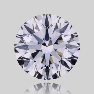 0.5 Carat Round D VVS2 EX GIA Natural Diamond