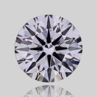 0.51 Carat Round F VS1 EX GIA Natural Diamond