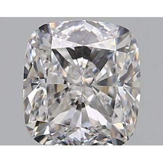 0.76 Carat Cushion Brilliant E VVS1 - EX GIA Natural Diamond