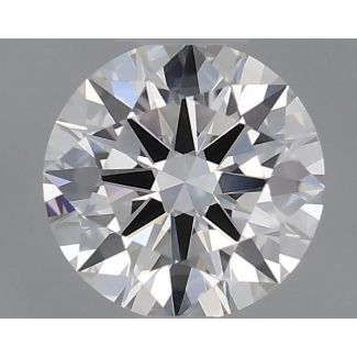 0.42 Carat Round F VS1 EX GIA Natural Diamond