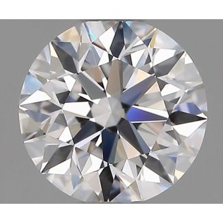 1.21 Carat Round D VVS2 EX GIA Natural Diamond