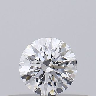 0.23 Carat Round D VVS1 EX GIA Natural Diamond