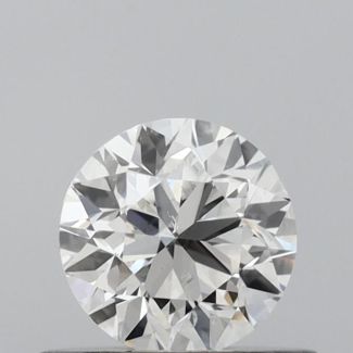 0.5 Carat Round G SI1 GD EX VG GIA Natural Diamond