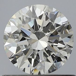 0.7 Carat Round F VVS1 EX GIA Natural Diamond