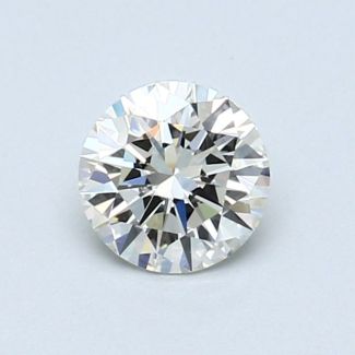 0.67 Carat Round H VS1 VG EX GIA Natural Diamond