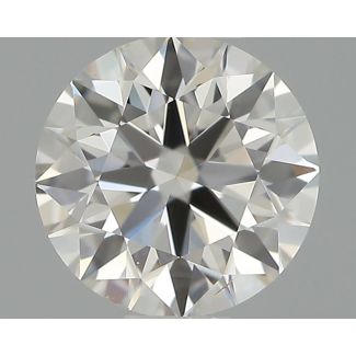 0.4 Carat Round H VS1 EX IGI Natural Diamond