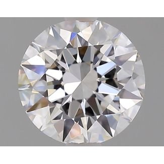 1.02 Carat Round D VVS2 EX GIA Natural Diamond