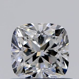 0.51 Carat Cushion Modified F VS2 - VG GIA Natural Diamond