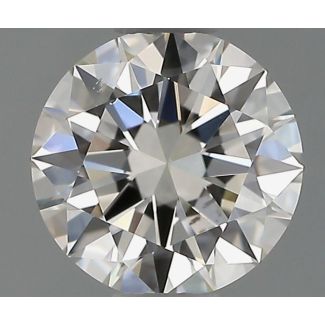 0.6 Carat Round H VS2 EX IGI Natural Diamond