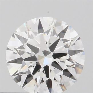 0.31 Carat Round F VVS1 VG EX GIA Natural Diamond