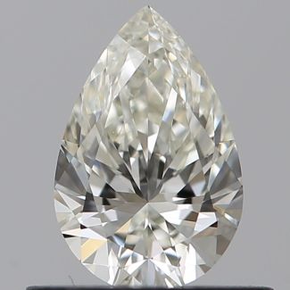 0.5 Carat Pear H VVS1 - EX IGI Natural Diamond