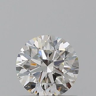 0.5 Carat Round H VS2 EX GIA Natural Diamond