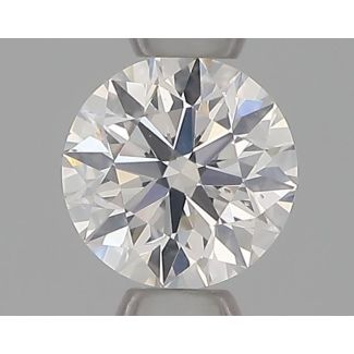 0.30 Carat Round F SI1 EX VG GIA Natural Diamond