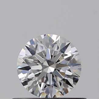 0.40 Carat Round E VS1 EX GIA Natural Diamond