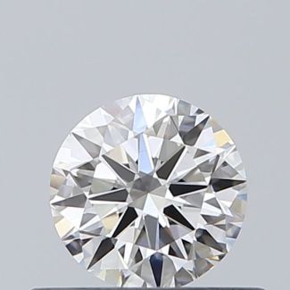 0.4 Carat Round G VVS2 VG EX GIA Natural Diamond