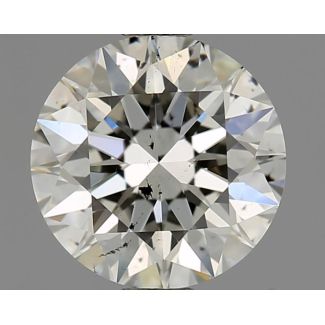 1.01 Carat Round K SI2 VG EX GIA Natural Diamond