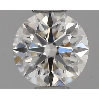 0.37 Carat Round G VS1 EX IGI Natural Diamond