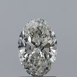 1.02 Carat Oval I SI2 - EX VG GIA Natural Diamond