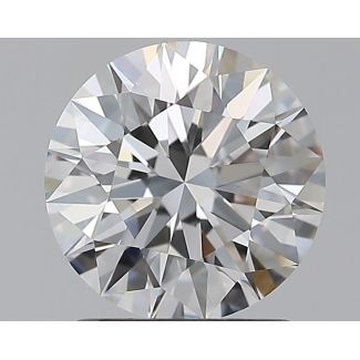 1.4 Carat Round F VS1 EX GIA Natural Diamond