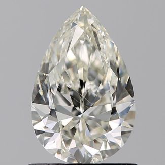 0.90 Carat Pear I SI1 - VG GIA Natural Diamond